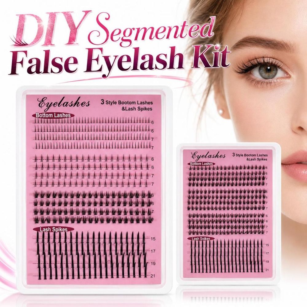 Eyelash Extension Anime Style - Set di ciglia finte segmentate per