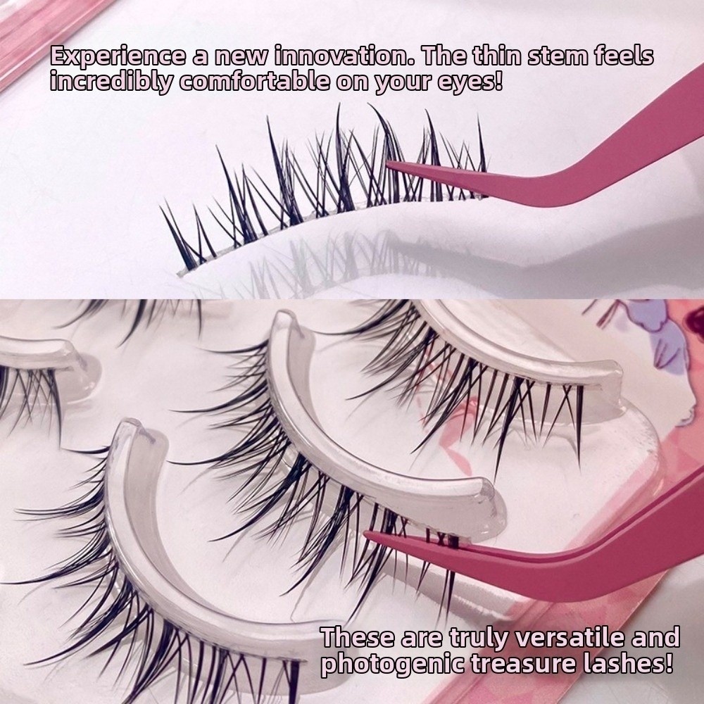 Eyelash Extension Anime Style - Ciglia Finte Nere in Stile Anime