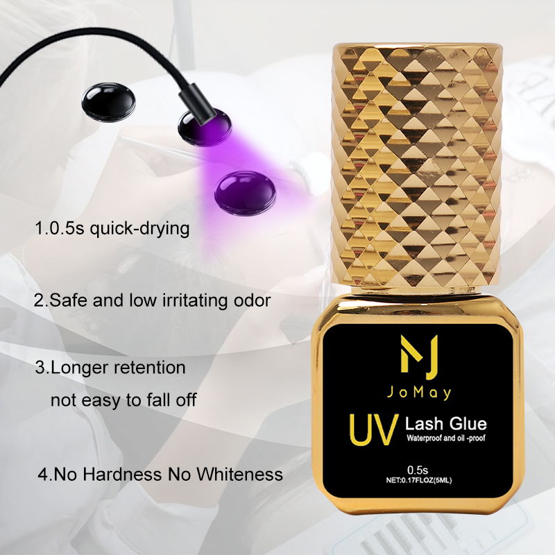 Eyelash Extension Uv - JOMAY 5ml Adesivo per ciglia 0,5S