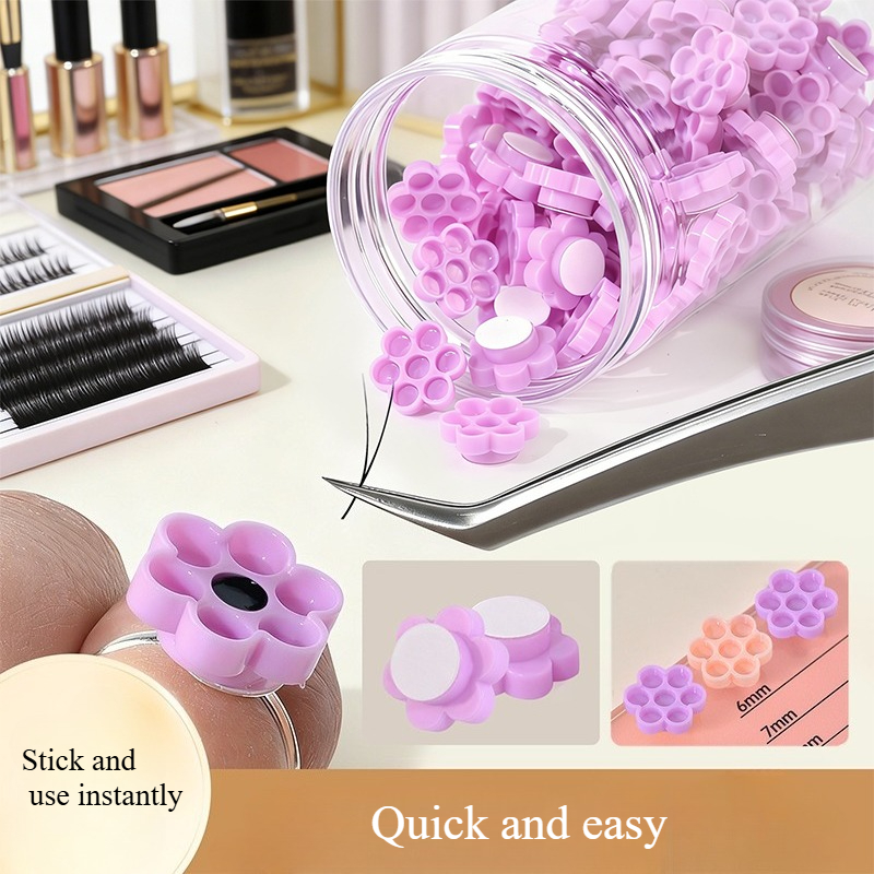 Eyelash Extension Adhesive - 120 Pezzi Porta Colla per Extension