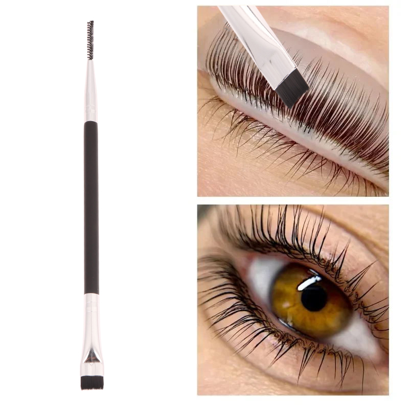 Eyelash Extension Double Lash - Spazzola a Doppia Testa per Permanente