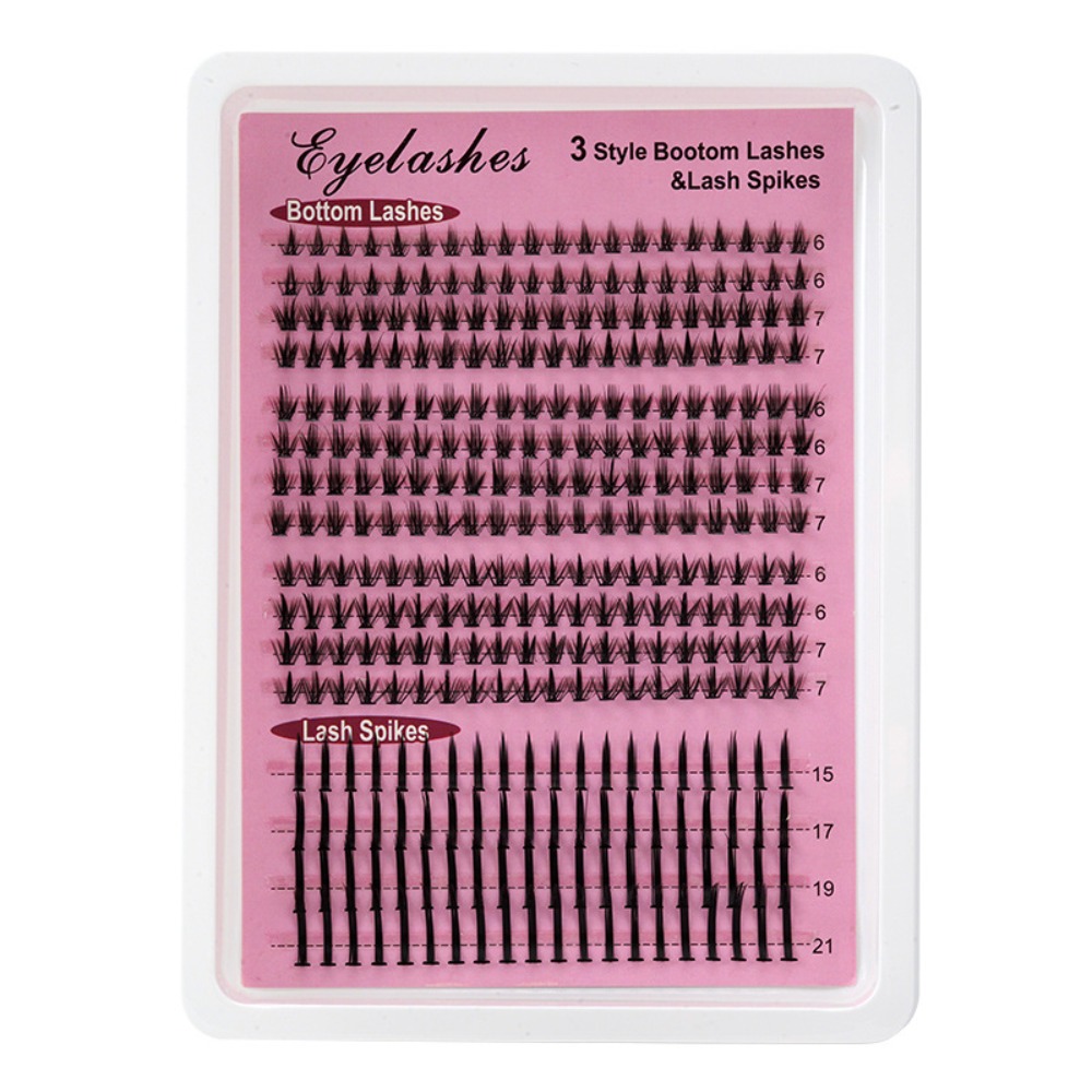Eyelash Extension Anime Style - Set di ciglia finte segmentate per