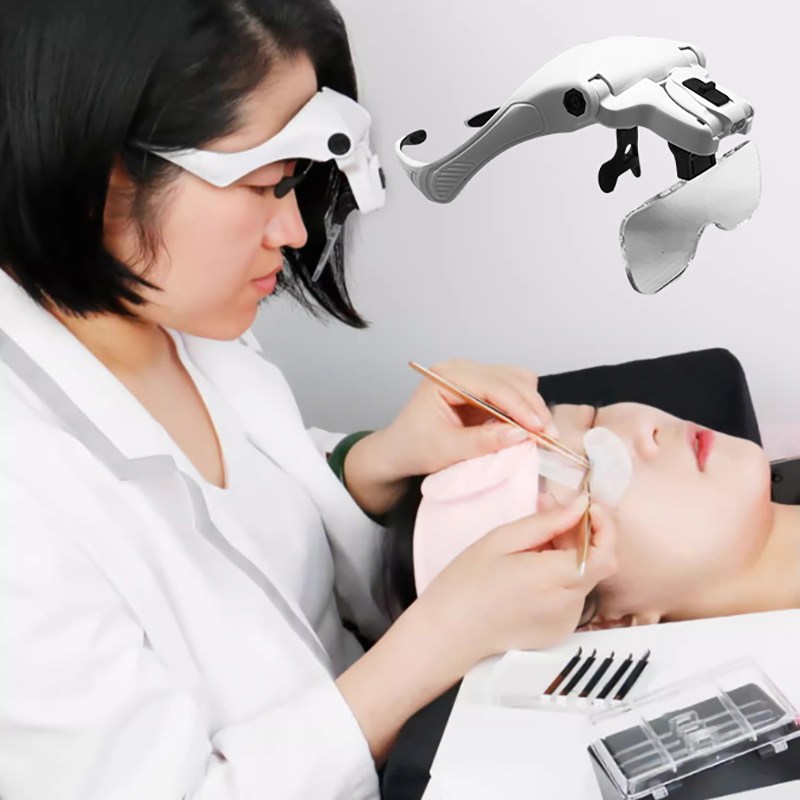 5 pezzi lente lente d'ingrandi - Eyelash Extension With Glasses recensione e prezzo